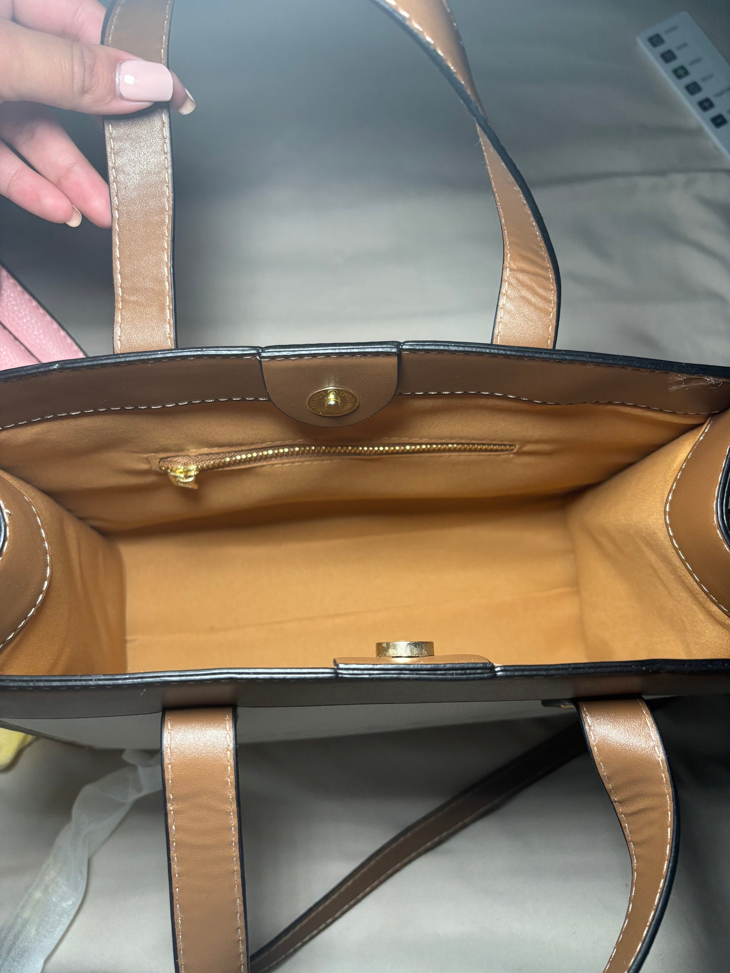 Tan Leather Tote