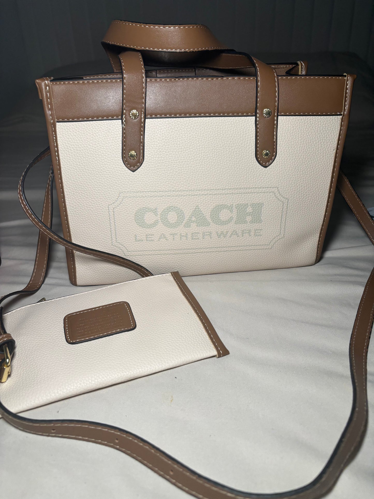 Tan Leather Tote