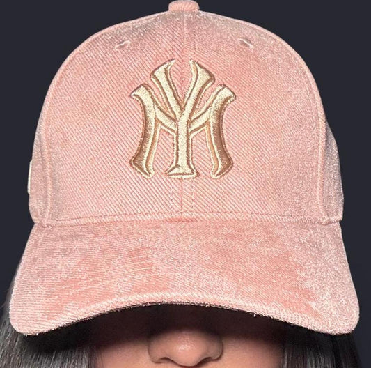 Pink New York Yankees Adjustable Cap